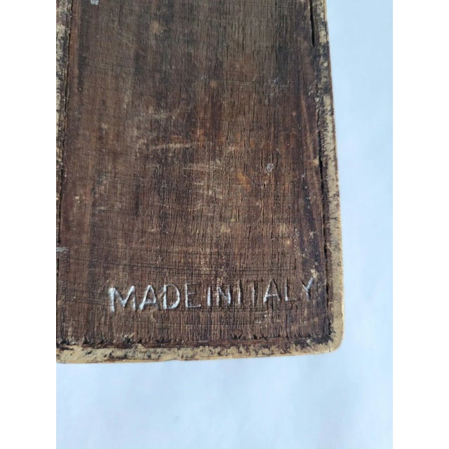 Mottahedeh Italian Pastoral Wooden Hinged Divided Postage Stamp Box For Sale - Image 12 of 12