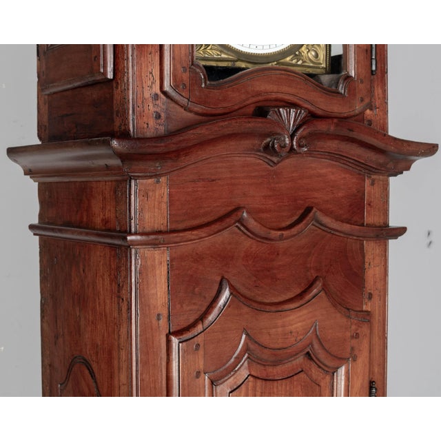 18th Century 18th Century French Tall Case Clock or Horloge De Parquet For Sale - Image 5 of 10