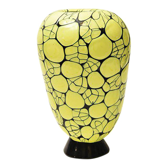 Blown Glass Vase by Vittorio Ferro For Sale