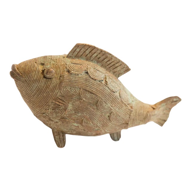 Vintage African Fish Casting For Sale