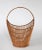 Vintage Italian Pencil Reed Basket For Sale - Image 4 of 10