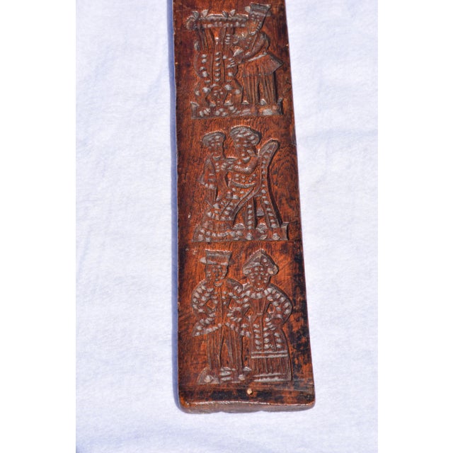 Wood Mid 20th Century Dutch Vintage Speculaas Mold For Sale - Image 7 of 8