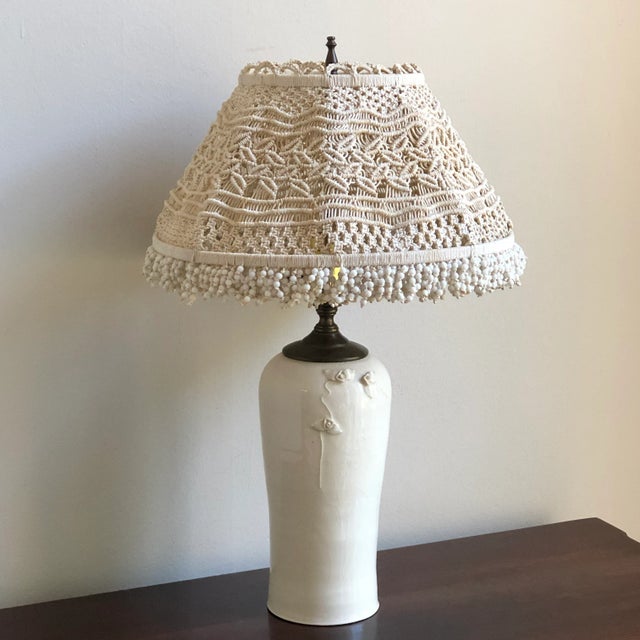 Mid-20th Century Studio Pottery Table Lamp For Sale - Image 4 of 12