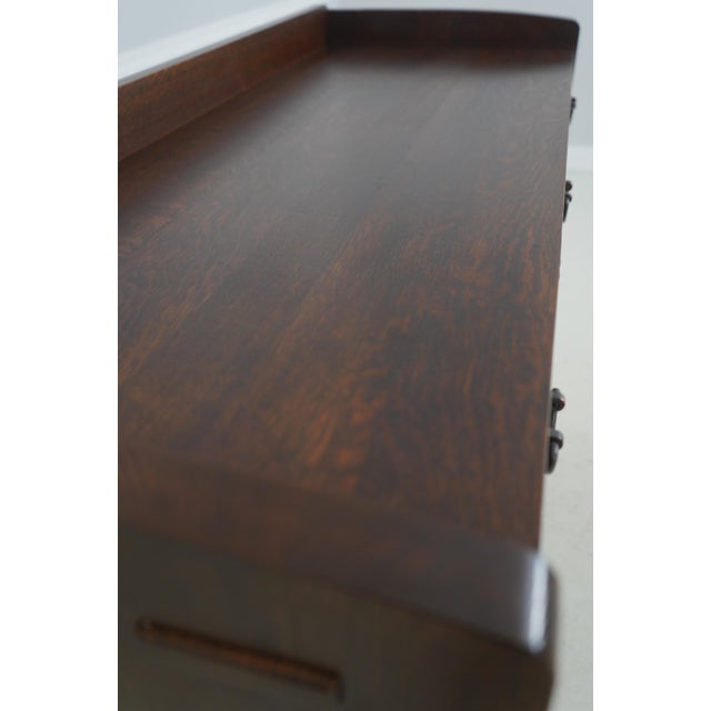 Stickley Mission Oak Sideboard Buffet Server Cabinet For Sale - Image 9 of 18