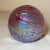 Obg Hand Blown Studio Aurene Relief Spider Web Iridescent Art Glass Paperweight For Sale In New York - Image 6 of 12