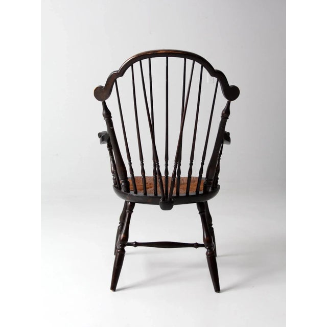 みちこは Windsor arm chair Antique Windsor Arm Chair With Rush Seat | Chairish
