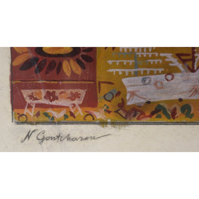 Paper Stage Design for "Le Cog D'Or" by Natalia Gontcharova For Sale - Image 7 of 10