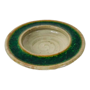 1960s Lee Rosen for Design Technics Ceramic & Resin Low Round Bowl