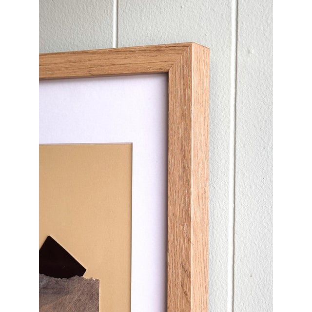 "Vessel" is an original mixed media framed collage on paper by Zac Woodiel. This is one of nine pieces in the "Vessel"...
