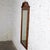 Brown Mid to Late 20th Century Chippendale Style Wall Mirror Rectangular With Arched Carved Pediment Top For Sale - Image 8 of 18