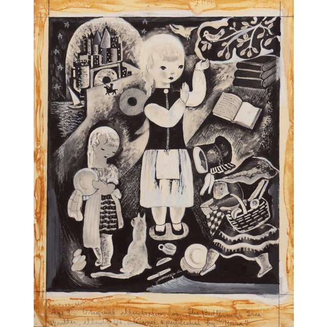 Black 'Age 9' by Nura Ulreich, Art Deco, Woman Artist, Art Institute of Chicago, Art Students League, Paris, Salon D'Automne, Corcoran For Sale - Image 8 of 9