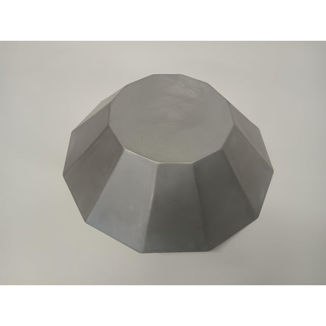 Contemporary Oblik Studio Aluminum Vasque For Sale - Image 3 of 5