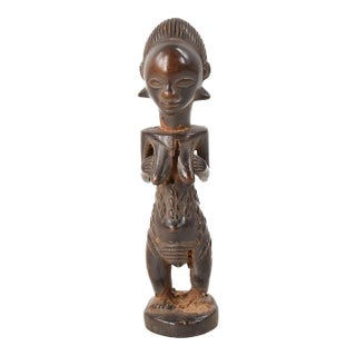 Early 20th Century Luba Female Miniature Figure For Sale