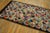 1920s Multicolor Geometric Antique American Hooked Rug 3'7" X 8'9" Knotted Wool Carpet For Sale - Image 10 of 12