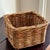 Petite Handwoven Vintage Storage Basket For Sale - Image 9 of 10