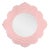 Fleur Home Audubon Magnolia Circle Mirror in Authentic Pink, 36x36 For Sale
