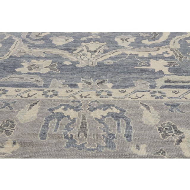 Early 21st Century Contemporary Turkish Oushak Rug, 09'11 X 14'00 For Sale - Image 5 of 10
