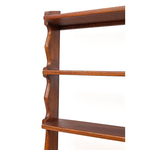 Vintage Wall Shelf by Guillerme and Chambron, 1950s For Sale - Image 6 of 13