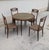 Vintage Italian Table and Chairs, 1930s, Set of 5 For Sale - Image 16 of 16