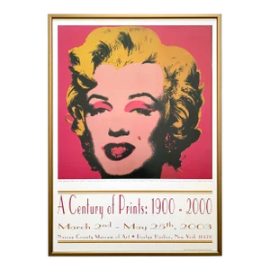 Andy Warhol Foundation Framed Pop Art Exhibition Poster Print " Marilyn " 1967