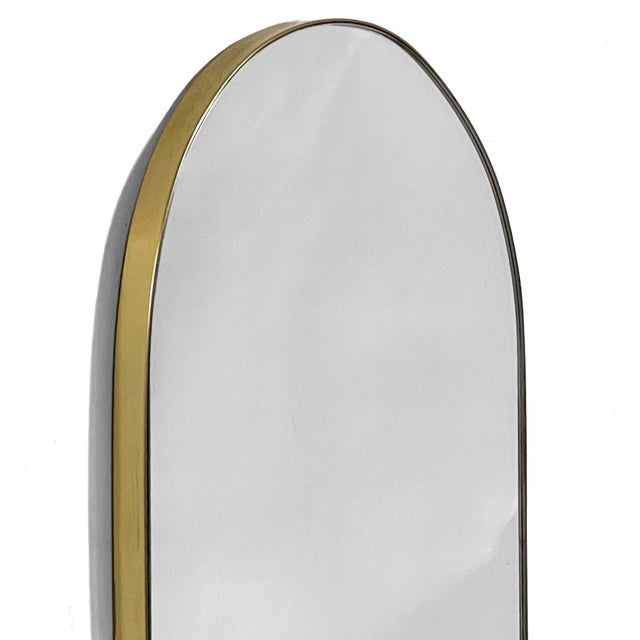 Mid 20th Century Set of Three Regent Arch Top Wall Mirrors For Sale - Image 5 of 7