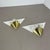 Vintage Brass and Satin Glass Wall Lights from Glashütte Limburg, 1970s, Set of 2 For Sale - Image 10 of 18