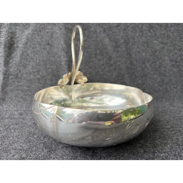 Antique James Tufts Silverplate Bon Bon Dish For Sale In New York - Image 6 of 18