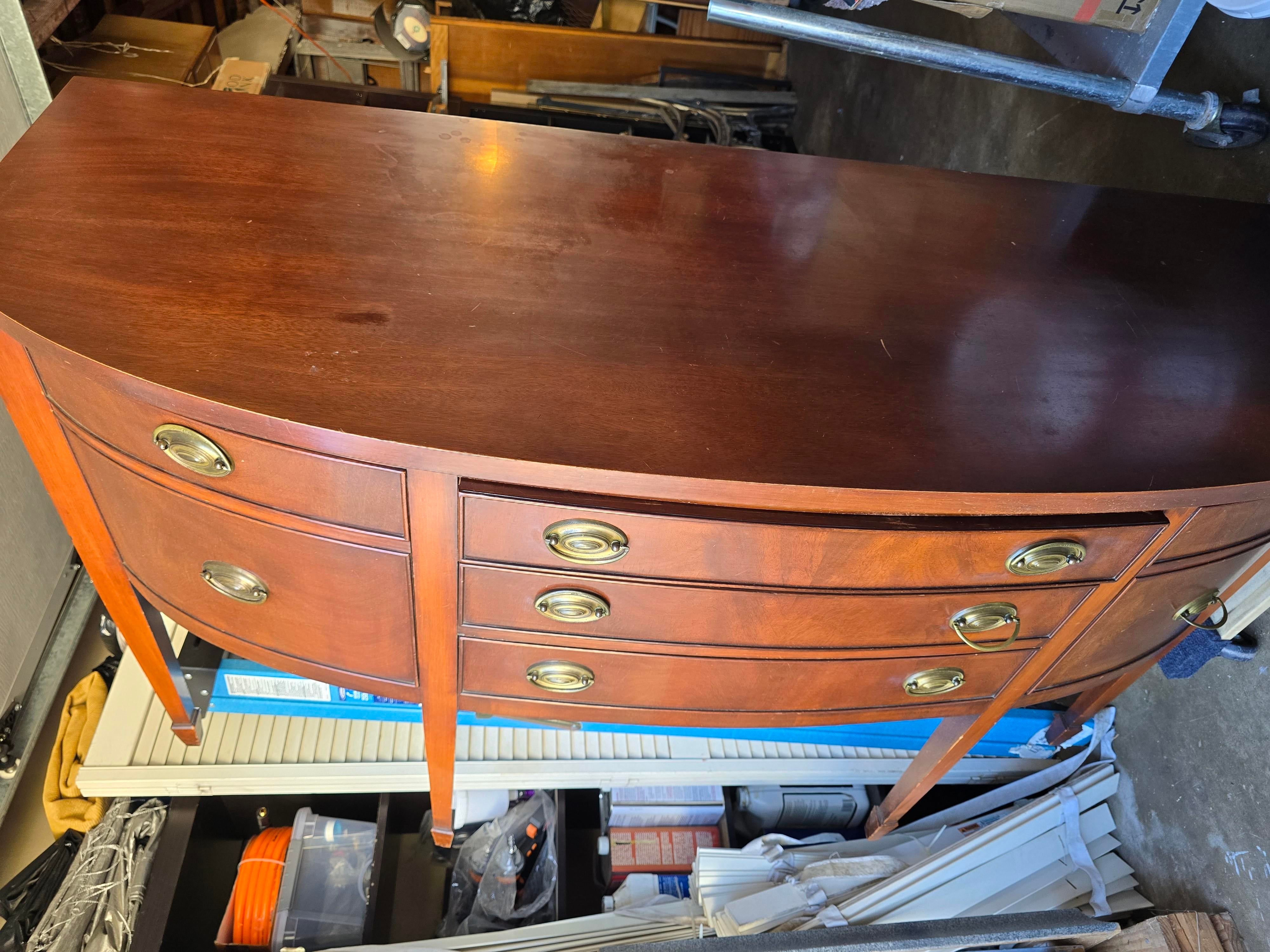 1940s By Drexel Buffet, Crendenza, Sideboard | Chairish