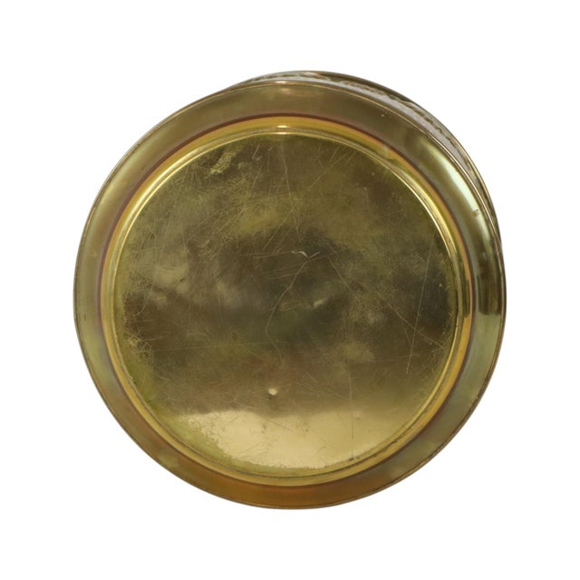 Large Brass Firewood Bin with Repoussé Relief For Sale - Image 12 of 16