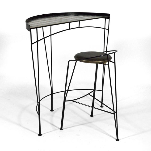 Vecta Group, Italy Vecta Beylerian Collection Table & Stool For Sale - Image 4 of 11