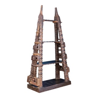 19th Century Indian Damachayi Bookshelf For Sale