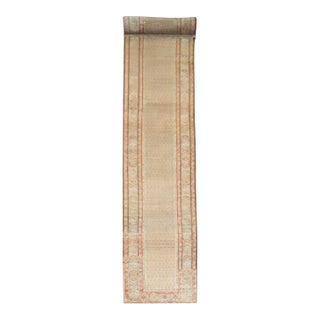 Antique Zabihi Collection Persian Seraband Runner - 3'3" x 20'5" For Sale