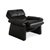 Lugano Leather Armchair in Black with Manual and Reclining Function from Erpo For Sale - Image 6 of 18