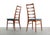Koefoeds Hornslet Set of 8 Danish Modern Teak Ladder Back Niels Koefoeds Dining Chairs Hornslet For Sale - Image 4 of 12