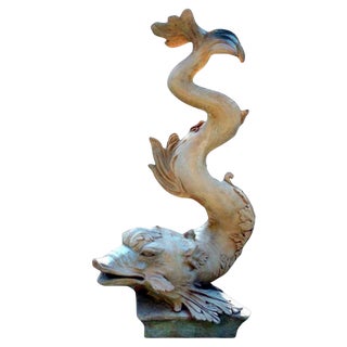 Triton in Terracotta, 1950s For Sale