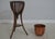 Adams Style Inlaid Mahogany Planter W. Copper Bucket For Sale - Image 13 of 14