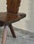 Vintage Italian Sculptural Chair in Wood, 1950s For Sale - Image 10 of 12