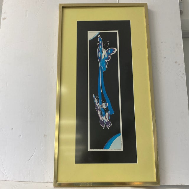 1970s John Luke Eastman Abstract Serigraph, Framed For Sale - Image 12 of 12