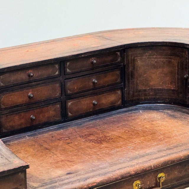 Black Antique Desk from Charles Lowe & Sons For Sale - Image 8 of 10