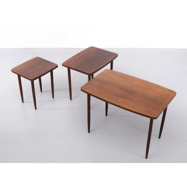 Nesting Tables Mimi Fortuna, Holland, 1968, Set of 3 For Sale - Image 6 of 12