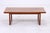 Vintage coffee table by Niels Bach in classic 1960s Danish design. The solid tabletop with gently rounded edges and the...
