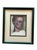 Green Vintage Original Male Portrait, Framed For Sale - Image 8 of 9