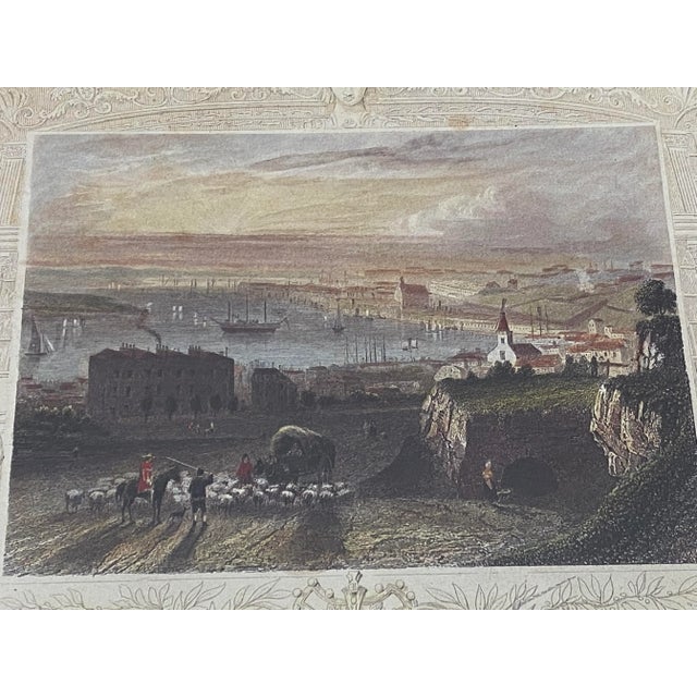 Set of Three "Thames River Views" Framed Prints Late 20th C. For Sale In San Francisco - Image 6 of 13