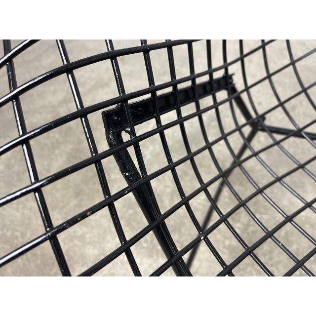 Black Diamond Chair by Harry Bertoia for Knoll, 1960s For Sale - Image 8 of 14