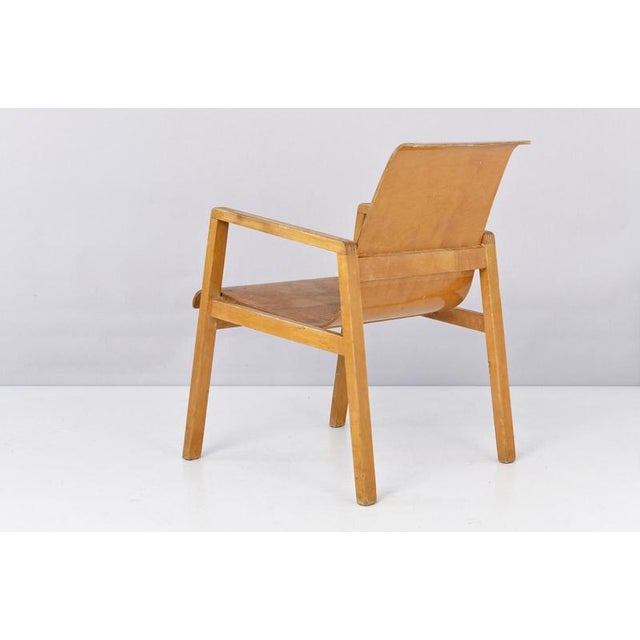 Vintage Finnish 51/403 Armchair by Alvar Aalto for Artek, 1932 For Sale - Image 3 of 12