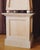 Pair of 75 Inch Wooden Obelisks on Plinth Bases, Architectural Floor Sculptures For Sale In Los Angeles - Image 6 of 8