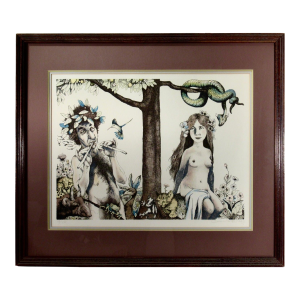 Charles Bragg Beginning Of The End C. 1990 Original Print
