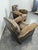 Vintage Leather Club Chairs, Set of 2 For Sale - Image 3 of 6