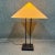 Metal 1980s Post Modern Lamp With Paper Shade For Sale - Image 7 of 9