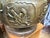 Early 20th Century Japanese Cast Bronze Jardinière With Raised Samurai Warrior and Natural Scenes For Sale In Portland, OR - Image 6 of 9
